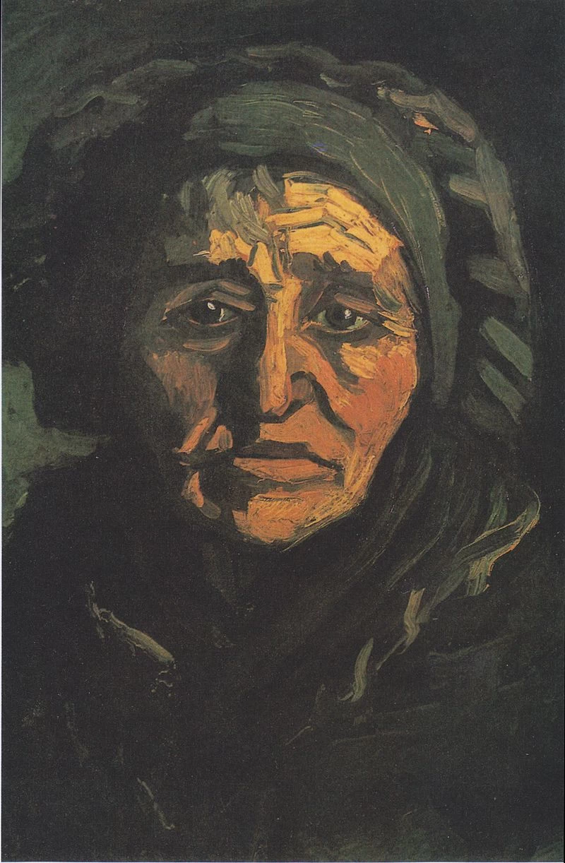  266-Vincent van Gogh-Testa di donna - Kröller-Müller Museum, Otterlo  